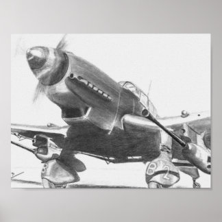 JU87 Tank buster poster