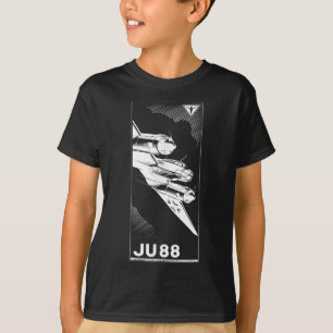 Ju 88 Ww2 German Plane Vintage 1941 Graphic T-Shirt