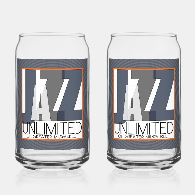 JU Beer Can Glasses (Front)