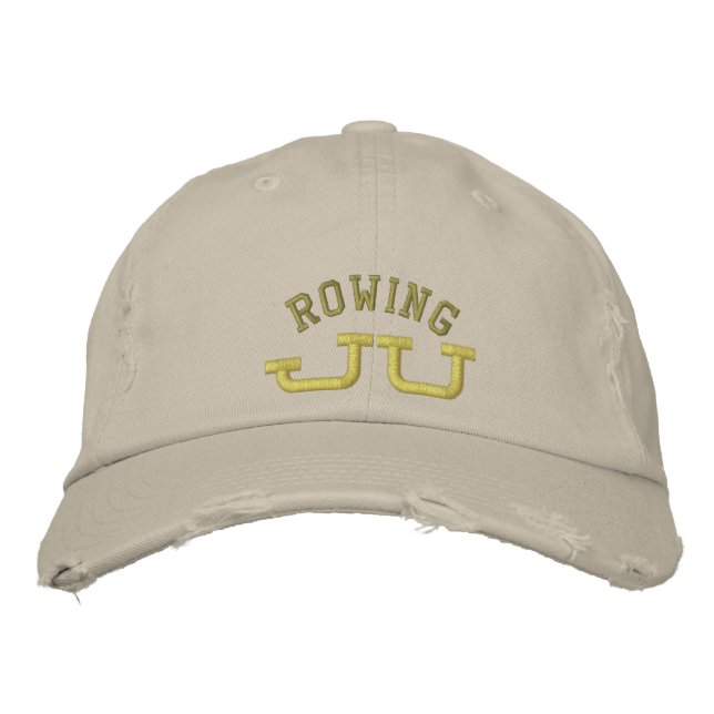 JU Rowing Embroidered Hat (Front)
