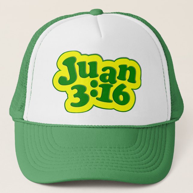 Juan 3 16 Hat (Front)