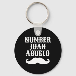 Juan Abuelo Spanish Mexican Best Dad Gifts  Key Ring