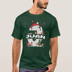 Juan Christmasw Juan Name for funny Xmas T-Shirt