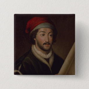 Juan de la Cosa 15 Cm Square Badge