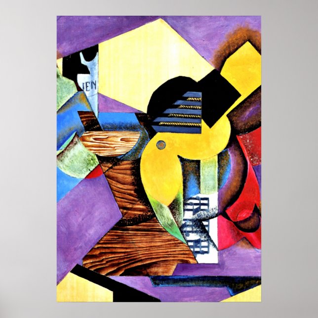 Juan Gris - Guitar, 1913 Poster (Front)