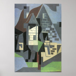 Juan Gris - Houses in Beaulieu Poster