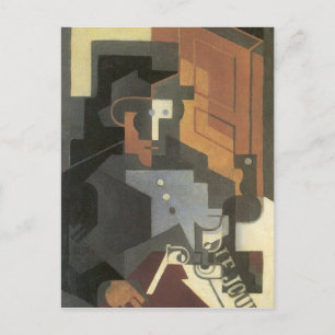 Juan Gris - Men from the Tourraine Postcard