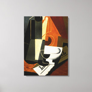Juan Gris painting, Coffeepot Canvas Print