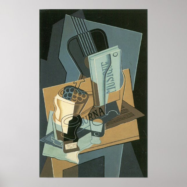 Juan Gris - Sheet of Music Poster (Front)