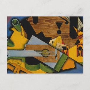 Juan Gris - Still Life with a Guitar Postcard
