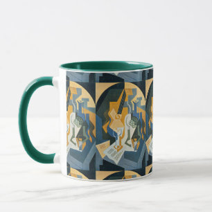 Juan Gris Still Life with Fruit Dish and Mandolin Mug