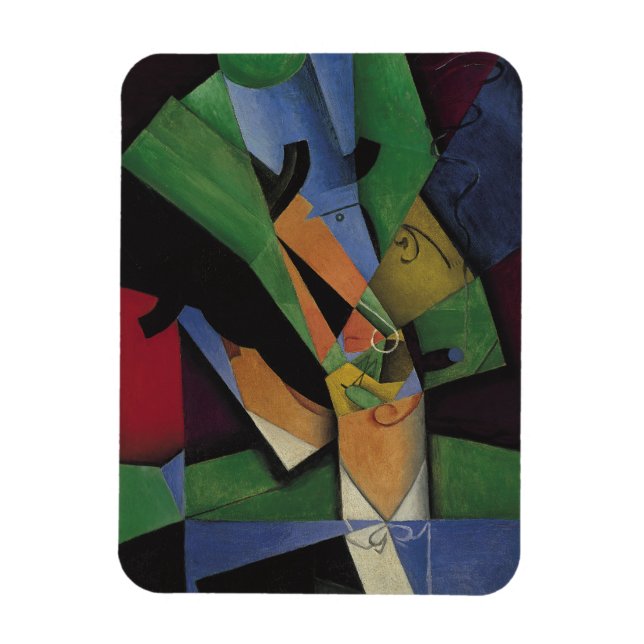 Juan Gris - The Smoker Magnet (Vertical)
