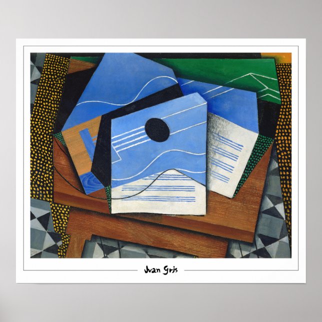 Juan Gris Zedign Art Poster #132 (Front)