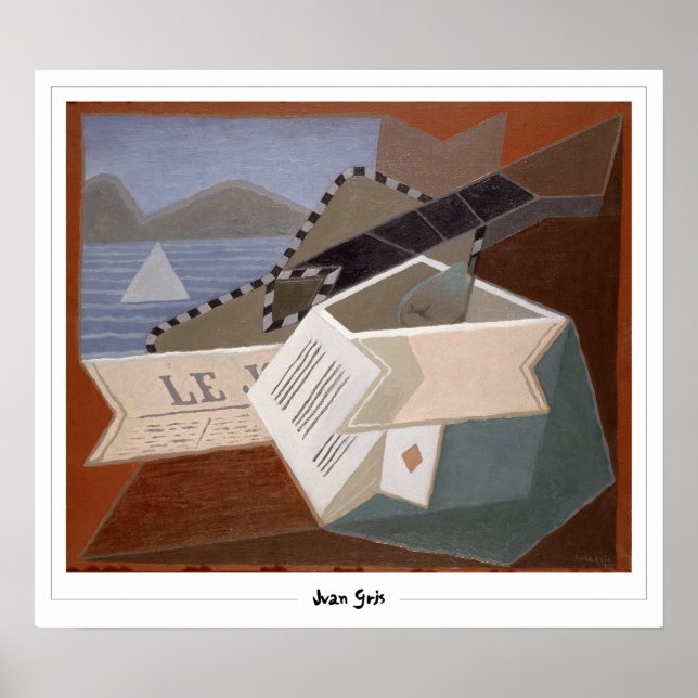 Juan Gris Zedign Art Poster #136 (Front)