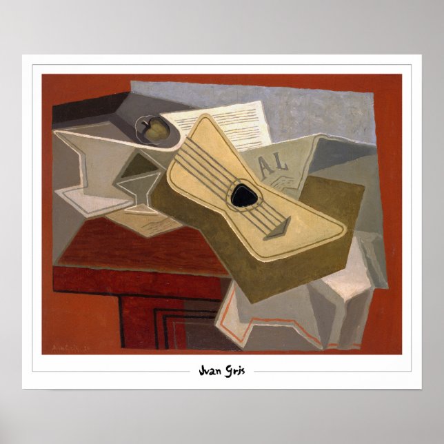 Juan Gris Zedign Art Poster #153 (Front)