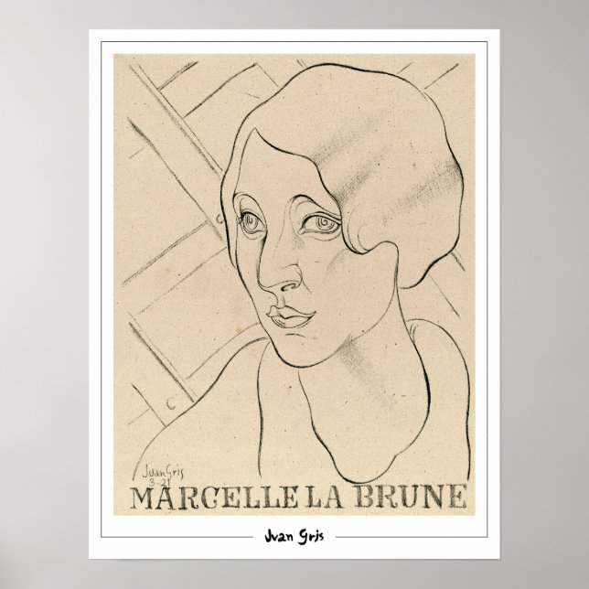 Juan Gris Zedign Art Poster #298 (Front)