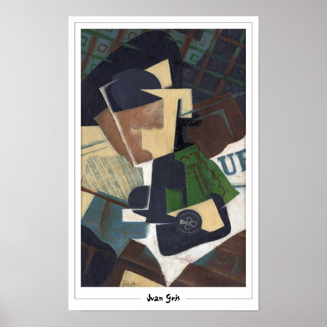 Juan Gris Zedign Art Poster #317 (Front)