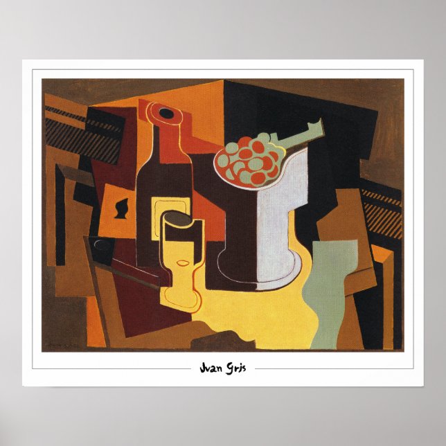 Juan Gris Zedign Art Poster #4 (Front)