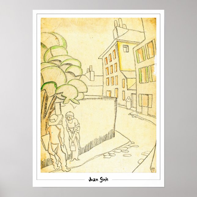 Juan Gris Zedign Art Poster #72 (Front)