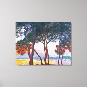 Juan les Pins, by Claude Monet Canvas Print