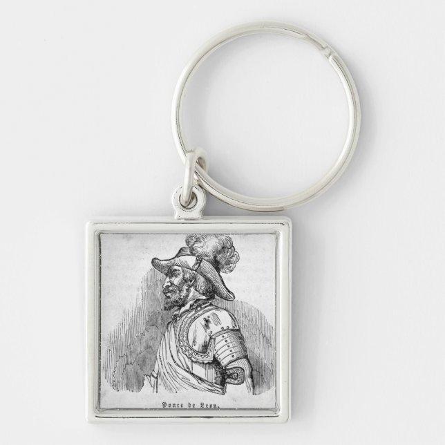 Juan Ponce de Leon Key Ring (Front)