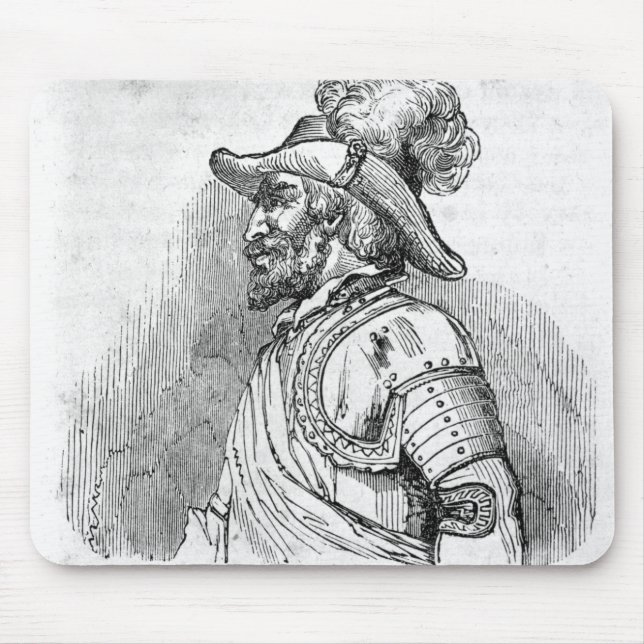 Juan Ponce de Leon Mouse Mat (Front)