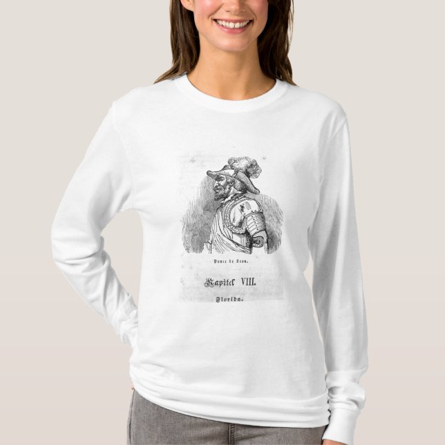 Juan Ponce de Leon T-Shirt (Front)