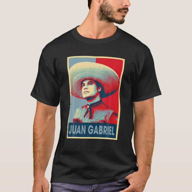 Juans Classic Arts Gabriels Love Mexican Musicians T-Shirt (Front)