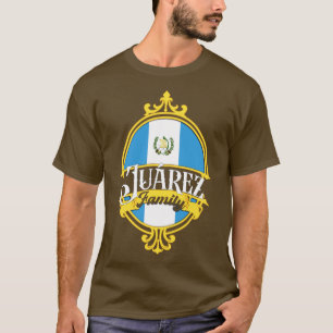 Juarez Family Guatemala flag T-Shirt