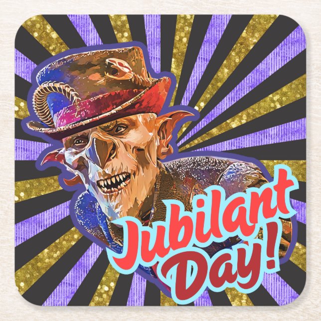 Jubilant Day Coaster (Front)