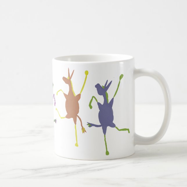 Jubilant Jennets Donkey Coffee Mug (Right)