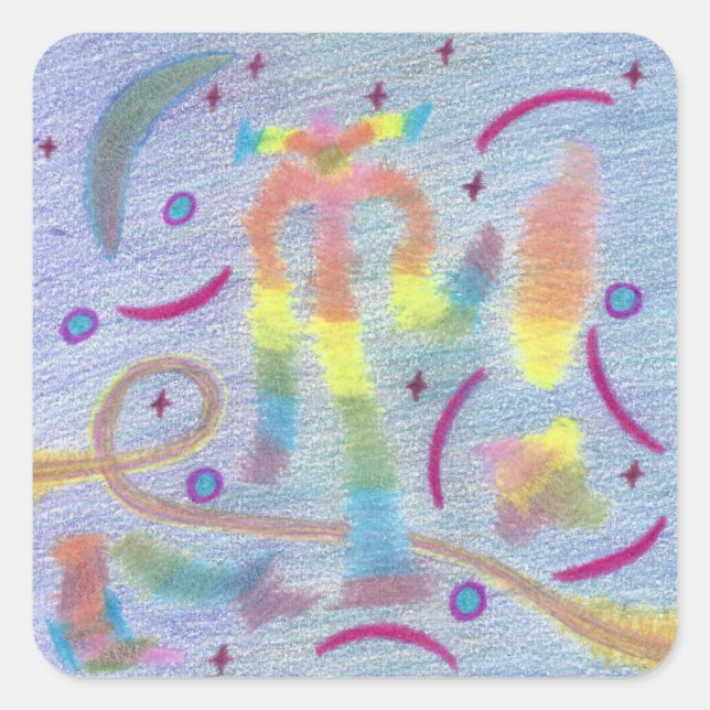 Jubilant Nights Under the Moon Stickers (Front)