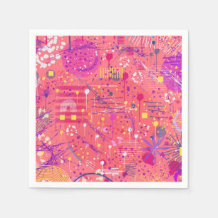 Jubilation: Maximalist Art Napkin