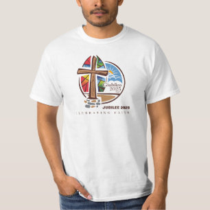 Jubilee 2025, Celebrating Faith. Custom T-shirt. T-Shirt
