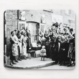 Jubilee Decoration in the East End Mouse Mat