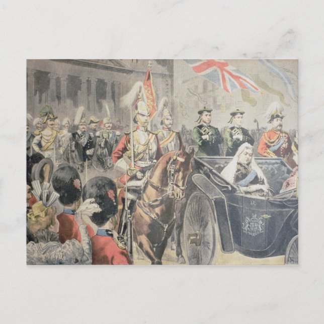 Jubilee of the Queen of England Postcard (Front)