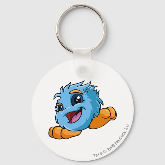 JubJub Blue Key Ring (Front)