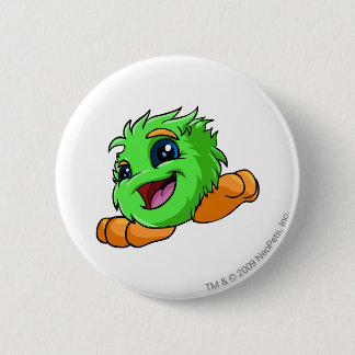 JubJub Green 6 Cm Round Badge