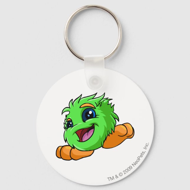 JubJub Green Key Ring (Front)