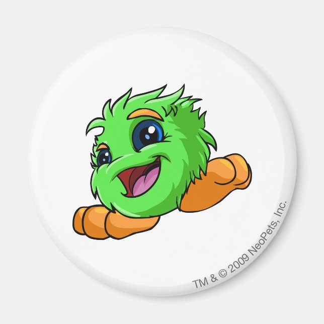 JubJub Green Magnet (Front)
