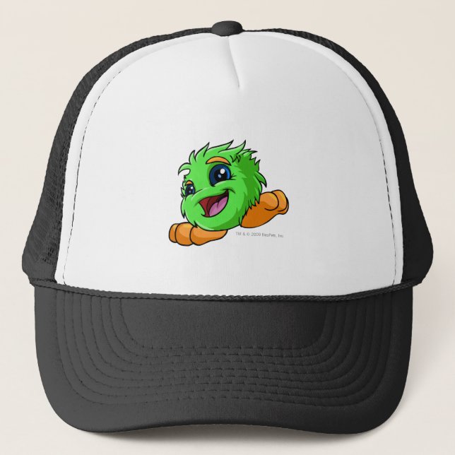 JubJub Green Trucker Hat (Front)
