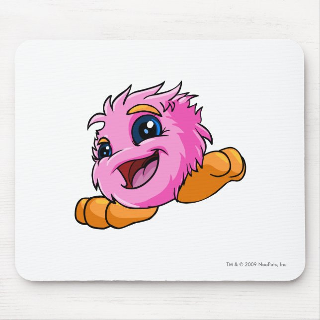 JubJub Pink Mouse Mat (Front)