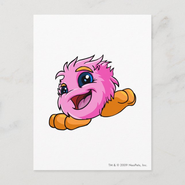 JubJub Pink Postcard (Front)