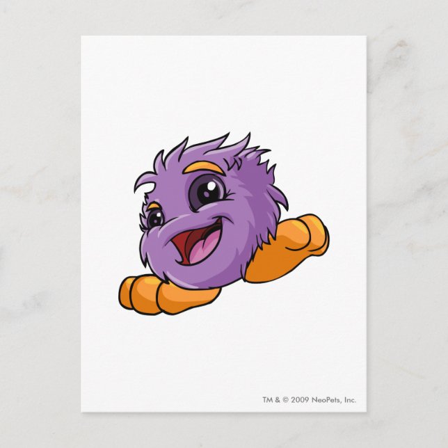 JubJub Purple Postcard (Front)