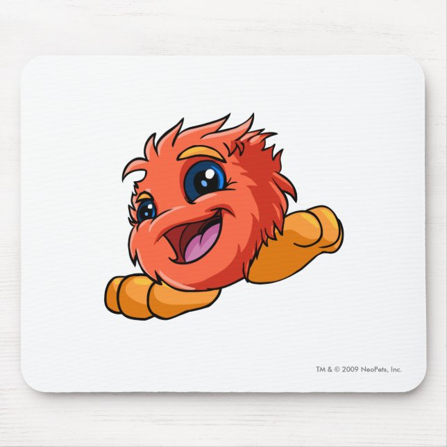 JubJub Red Mouse Mat (Front)