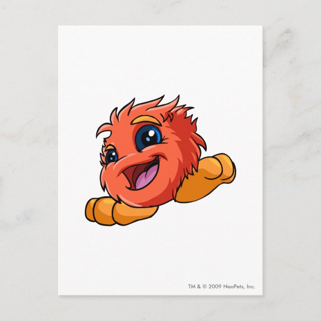 JubJub Red Postcard (Front)