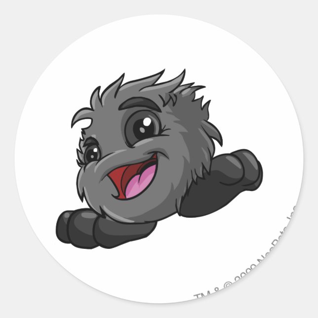 JubJub Shadow Classic Round Sticker (Front)