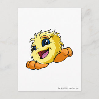 JubJub Yellow Postcard