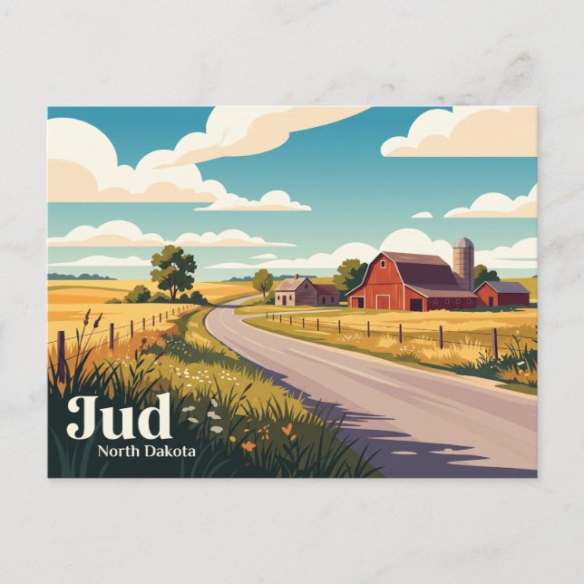 Jud USA Postcard (Front)