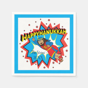 Judah Maccabee The Hammer Hanukkah Party Napkin